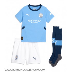 Maglie da calcio Manchester City Josko Gvardiol #24 Prima Maglia Bambino 2024-25 Manica Corta (+ Pantaloni corti)